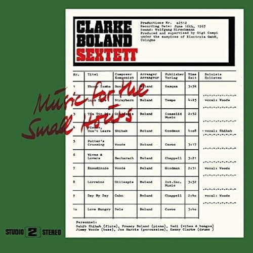 Clarke-Boland Sextett: Music For The Small Hours / RECORD