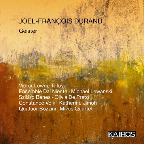 Various Artists: Joel-francois Durand: Geister  { CD }