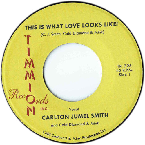 Cold Diamond & Mink: This Is What Love Looks Like!/This Is What Love Looks Like! (Instru) - 7-INCH SINGLE