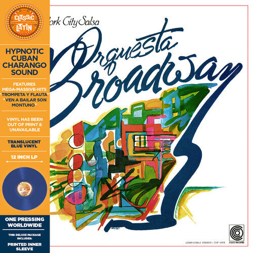 Orquestra Broadway: New York City Salsa - Translucent Blue / RECORD