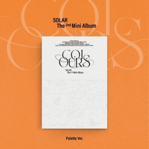 Solar: Colours - Palette Version - incl. 92pg Photobook, 6pc Lyrics Postcard Set, 2 Stickers, 2 Photocards, Color Film + Folded Poster - CD