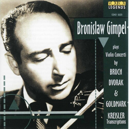 Gimpel / Bruch / Cremer / Southwest German Radio: Plays Bruch Kreisler Dvorak  { CD }