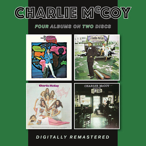 Charlie McCoy: The World Of Charlie Mccoy / The Nashville Hit Man / Charlie My Boy! / Harpin' The Blues  { CD }