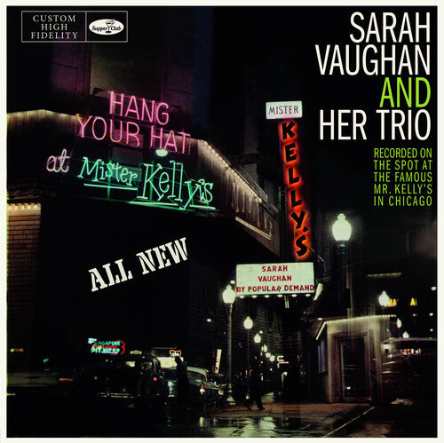 Vaughan, Sarah & Her Trio: At Mister Kelly's - Limited 180-Gram Vinyl with Bonus Tracks - VINYL