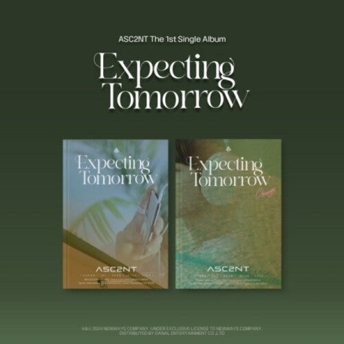 Asc2Nt: Expecting Tomorrow - incl. 80pg Photobook, Postcard, 4-Cut Photo, Sticker, Bookmark, Photocard Frame, Group Photocard + 2 Photocards - CD