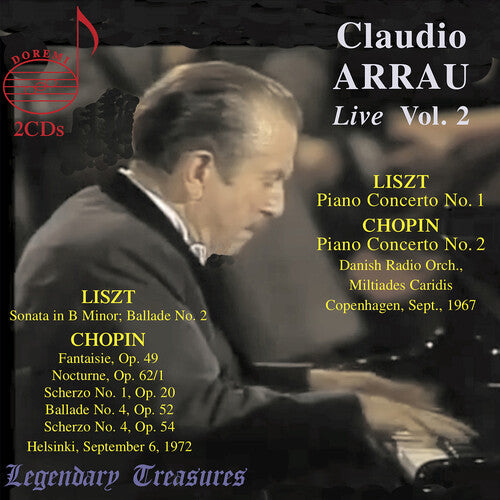 Danish Radio Orchestra: Claudio Arrau Live, Vol. 2  { CD }