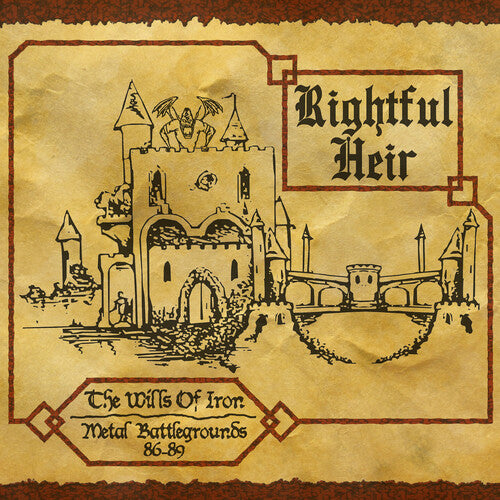 Rightful Heir: The Wills of Iron - Metal Battlegrounds 86-89 - CD