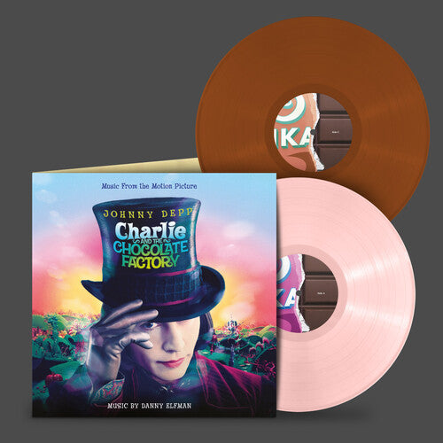 Danny Elfman: Charlie & The Chocolate Factory (Original Soundtrack) - Marshmallow Pink & Chocolate Brown Vinyl - VINYL