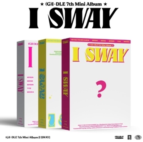 (G)I-Dle: I Sway - Random Cover - incl. 64pg Booklet, 12pg Lyrics Book, Sticker, 2 Photocard + Mini Poster - CD