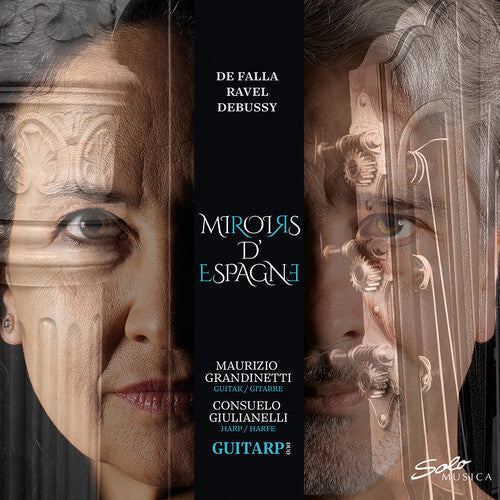 Guitarp Duo: Debussy, Falla & Ravel: Miroirs d’Espagne  { CD }