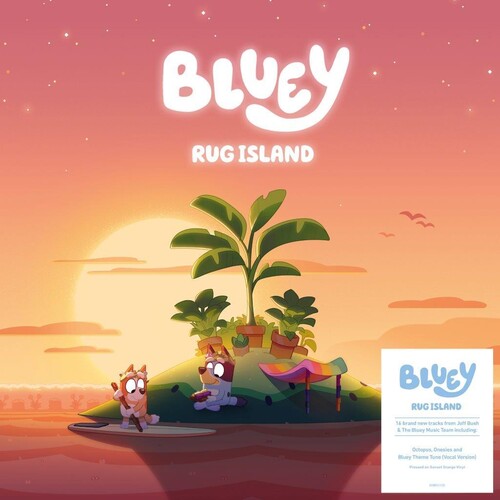 Bluey: Rug Island - Sunset Orange Colored Vinyl / RECORD