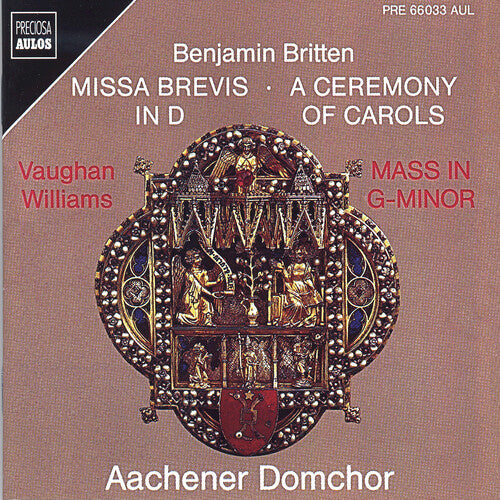 Hans-Josef Roth: Britten: Missa Brevis; Ceremony of Carols; Williams: Mass  { CD }