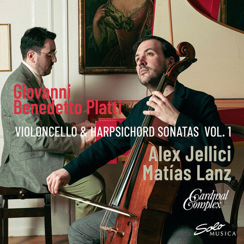 Matias Lanz: Violoncello & Harpsichord Sonatas, Vol. 1  { CD }