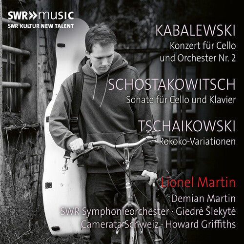 Lionel Martin: Lionel Martin plays Kabalevsky, Shostakovich & Tchaikovsky  { CD }