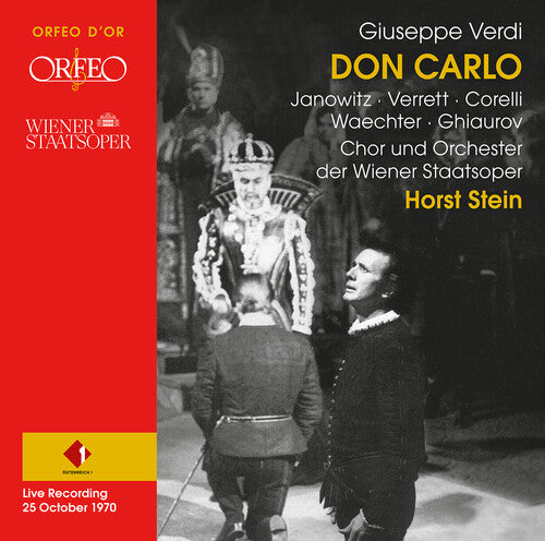 Nicolai Ghiaurov: Verdi: Don Carlo - Live Recording from 1970  { CD }