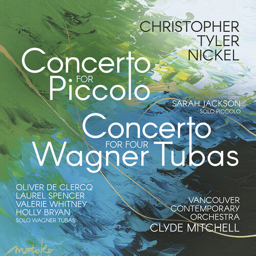 Sarah Jackson: Nickel: Concerto for Piccolo; Concerto for Four Wagner Tubas  { CD }
