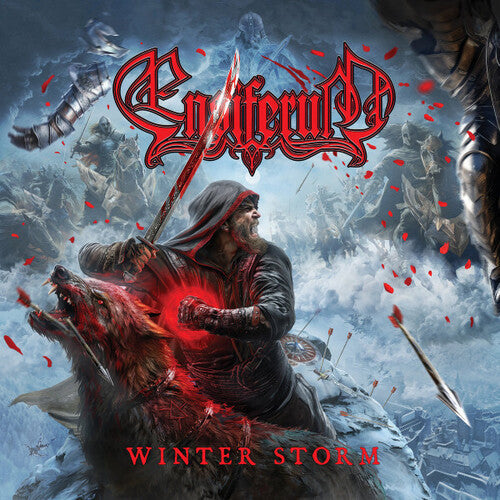 Ensiferum: Winter Storm   (White With Blue Marble [Frost]) - VINYL