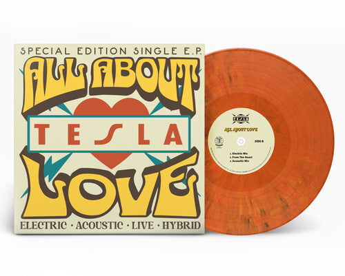 Tesla: All About Love - Orange / RECORD