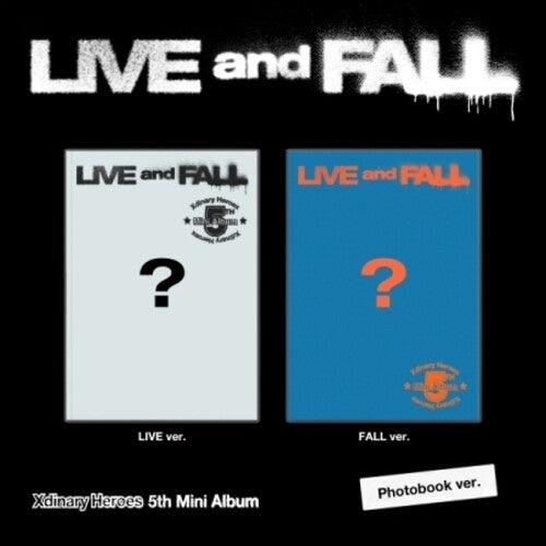 Xdinary Heroes: Live And Fall - incl. 80pg Photobook, 10pc Sticker Set, Trading Card, Letter Form XH, Photocard, Coaster + Message Photocard - CD