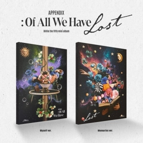 Billlie: Of All Have Lost - Random Cover - incl. 76pg Photobook, 16pg Flip-Book, Paper, Memory Photo, Polaroid, Film Photo, 2 Photocards, 5 Stickers + Folded Poster - CD