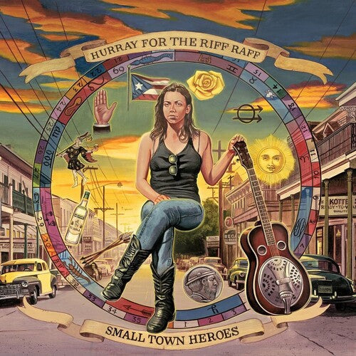 Hurray for the Riff Raff: Small Town Heroes - Pink Acid Wash / RECORD