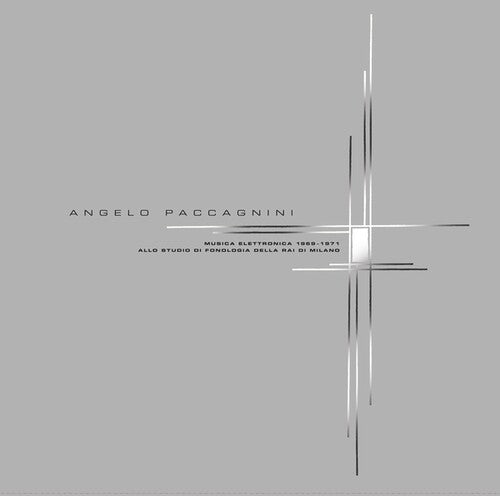 Angelo Paccagnini: Musica Elettronica 1969-1971 Allo Studio Di Fonologia Della RAI Di Milano  / Vinyl LP