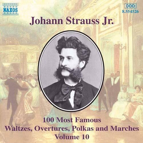 Strauss, J.Jr.: 100 Most Famous Waltzes/Ovt/Po  { CD }