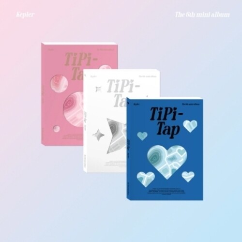 Kep1er: Tipi-Tap - Random Cover - incl. 80pg Photobook, Folded Solo Poster, Lyric Sticker, Photocard + Folded Poster - CD