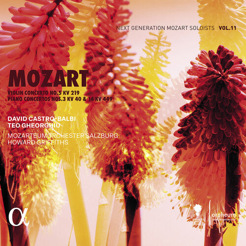 Wolfgang Amadeus Mozart: Mozart: Violin Concerto No. 5, KV 219; Piano Concertos Nos. 3, KV 40 & 14, KV 449  { CD }