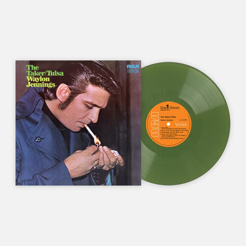 Waylon Jennings: Taker/Tulsa - 180-Gram Green Colored Vinyl / RECORD