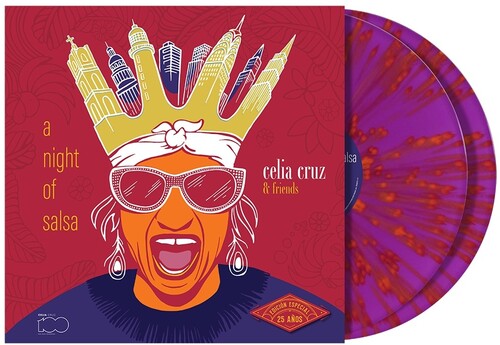 Celia Cruz: A Night Of Salsa   (25th Anniversary Edition) [Magenta Splatter LP] / RECORD