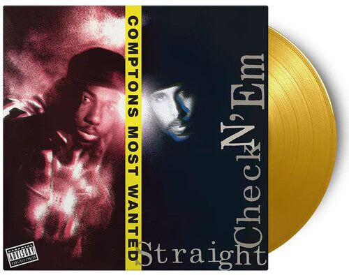 Compton's Most Wanted: Straight Checkn Em - Limited 180-Gram Yellow Colored Vinyl / RECORD