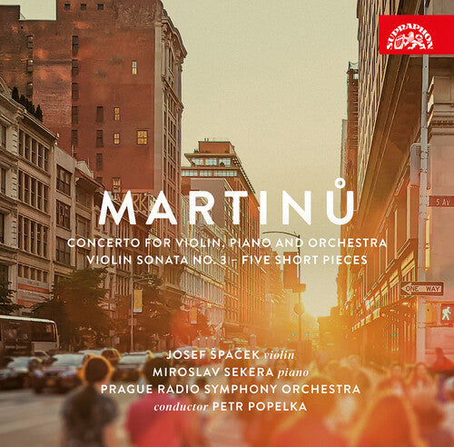Prague Radio Symphony Orchestra: Concerto for Violin & Piano Violin Sonata No. 3  { CD }