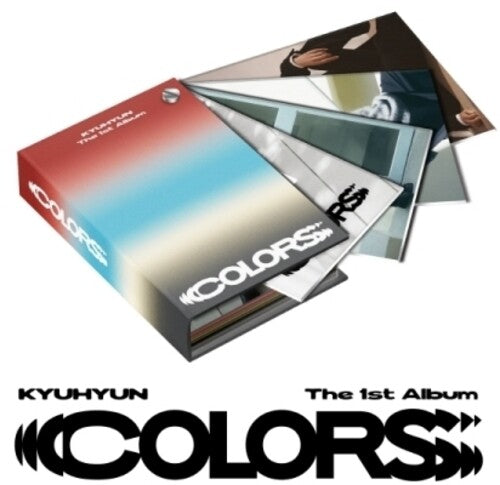 Kyuhyun: Colors - Color Swatch Book Version - incl. 76pg Swatch Book, Folded Poster, Polaroid + 2 Photocards - CD