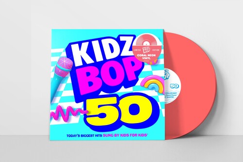 Kidz Bop Kids: Kidz Bop 50    [Neon Coral LP] / RECORD