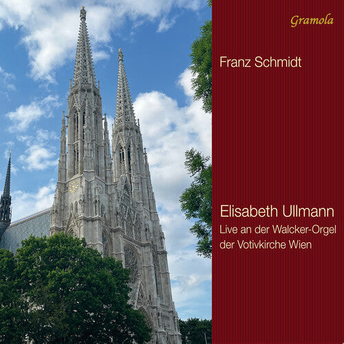 Elisabeth Ullmann: Elisabeth Ullmann Live at the Walcker Organ 1878 in Votivkirche, Vienna  { CD }