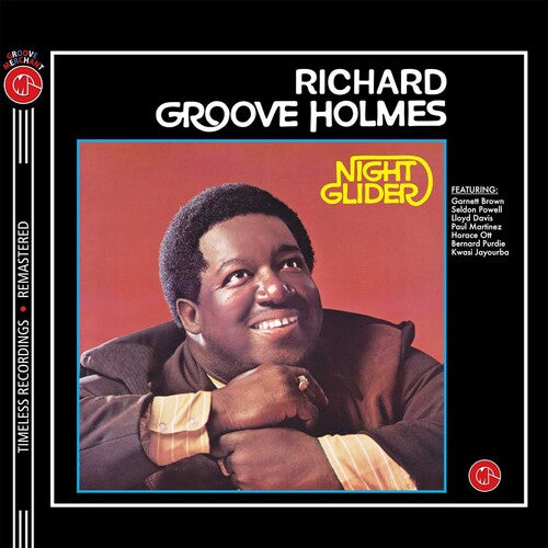 Richard Holmes Groove: Night Glider - Florescent Clear Red Vinyl 160gm - VINYL