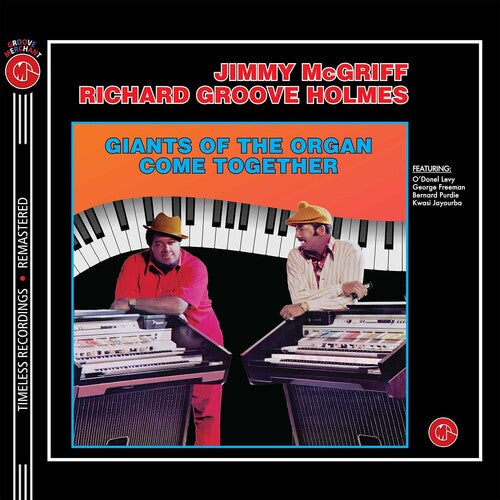 McGriff, Jimmy / Holmes, Richard Groove: Come Together - Florescent Blue With Swirl Vinyl 160gm - VINYL