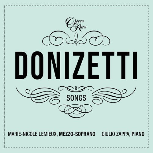 Marie-Nicole Lemieux: Donizetti: Songs- Volume IV  { CD }