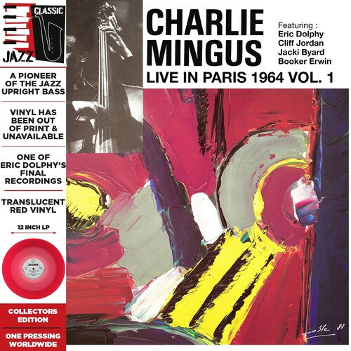 Charlie Mingus: Live in Paris, 1964 Vol. 1 - Translucent Red / RECORD