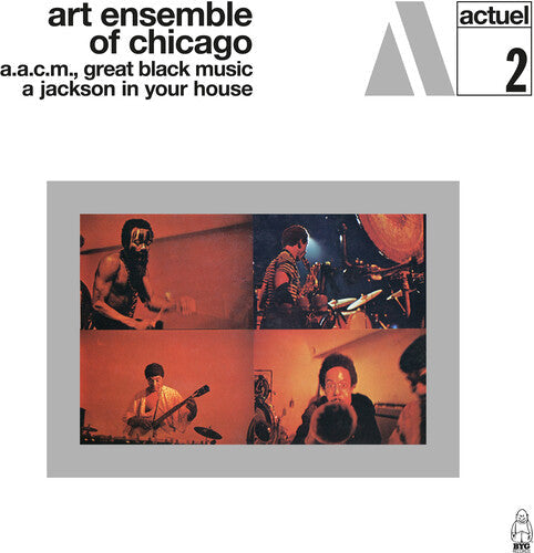 The Art Ensemble of Chicago: A Jackson In Your House - Orange & Black - VINYL