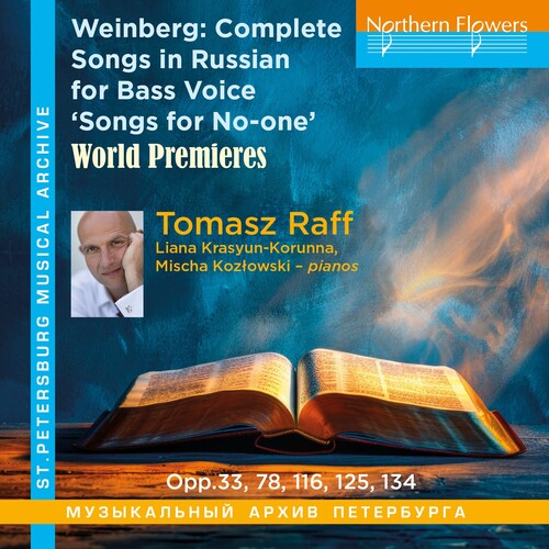 Tomasz Raff: Weinberg: Complete Songs in Russian for Bass Voice Songs for No-One  { CD }