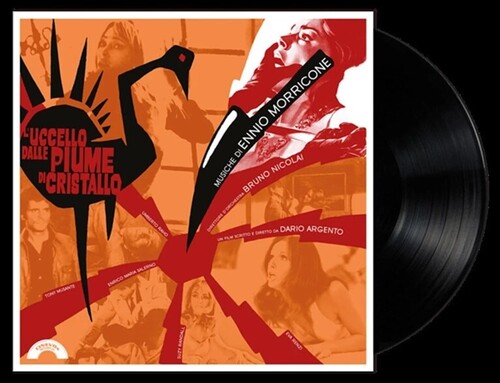 Ennio Morricone: L'Uccello Dalle Piume Di Cristallo (Original Soundtrack) - Limited Gatefold 140-Gram Black Vinyl - VINYL