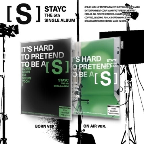 STAYC: S - Random Cover - incl. 64pg Photobook, Index Slide, Fragrance Card, Photocard, Postcard + Sticker - CD