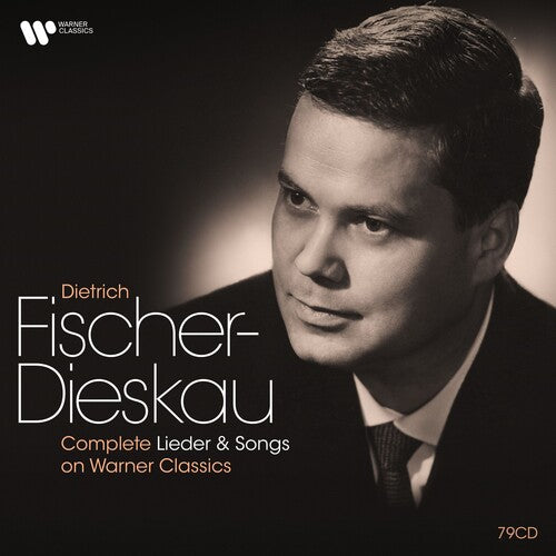 Dietrich Fischer-Dieskau: Lieder & Songs on Warner Classics: Hmv, Electrola, Teldec, Erato  { CD }