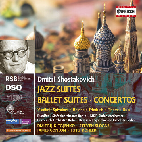 Vladimir Spivakov: Shostakovich: Jazz Suites; Ballet Suites; Concertos  { CD }