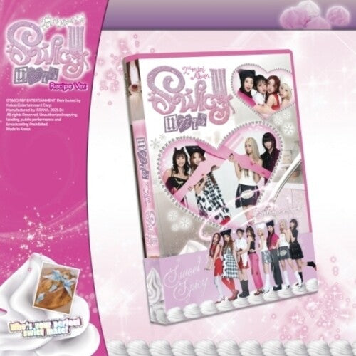 Unis: Swicy - Recipe Version - incl. Book Band, Mini Book, Lyric Book,. Sticker, 2 Photocards, Polaroid, DIY Heart Card, Postcard + Poster - CD