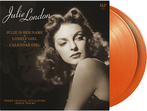Julie London: Julie Is Her Name / Lonely Girl / Calender Girl - Ltd 180gm Orange Vinyl / RECORD