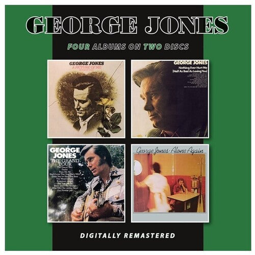 George Jones: Picture Of Me (Without You) / Nothing Ever Hurt Me (Half As Bad As Losing You) / The Grand Tour / Alone Again  { CD }