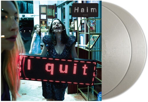 HAIM: I Quit    (LP includes two 140-gram metallic silver vinyl) / RECORD